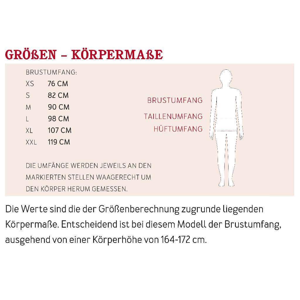 Papierschnittmuster Mix-Sweater Frau Alex XS-XXL
